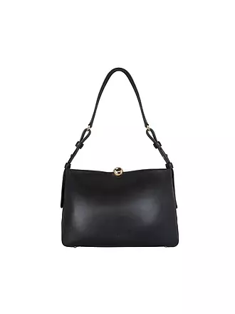 FURLA | Sac en cuir - Sac bandoulière SFERA SOFT Medium | schwarz